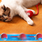 Bola Interactiva para Gatos — Juguete Eléctrico Automático con Sensor de Movimiento